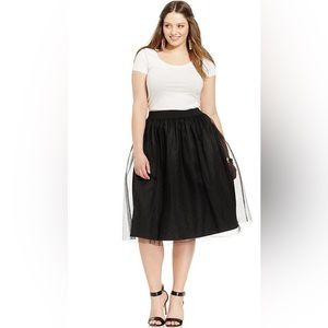 soprano brand tulle skirt - 1x